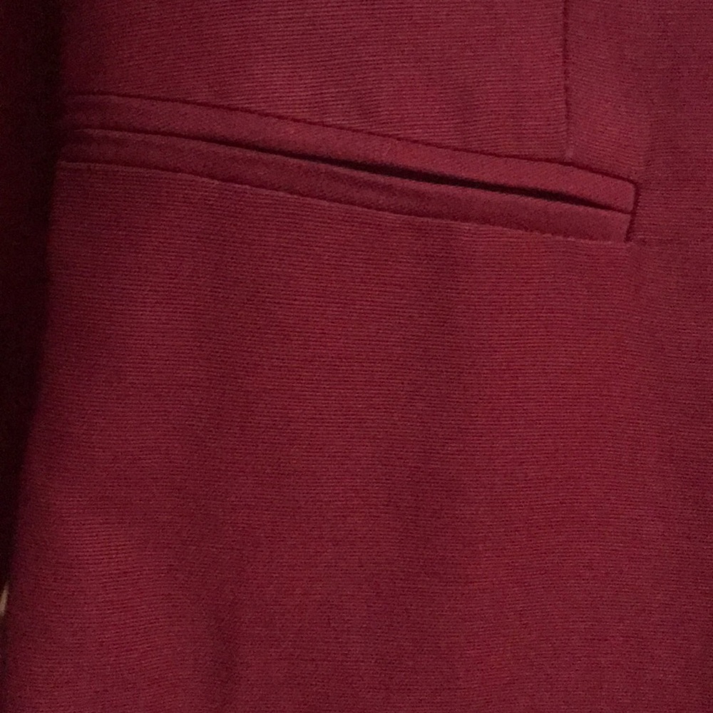 Massimo dutti red linen blazer 2 - Picture 3 of 4